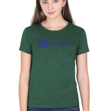 Load image into Gallery viewer, Deutsche Bank T-Shirt for Women-Dark Green-Ektarfa.online

