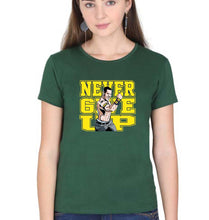 Load image into Gallery viewer, John Cena WWE T-Shirt for Women-Dark Green-Ektarfa.online
