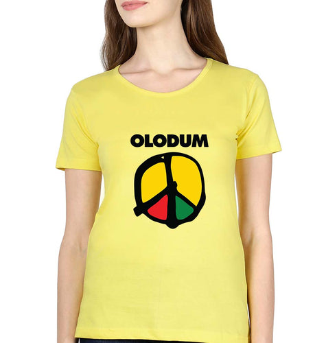Olodum T-Shirt for Women-Yellow-Ektarfa.online