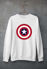 Load image into Gallery viewer, Captain America Unisex Sweatshirt for Men/Women-White-Ektarfa.online
