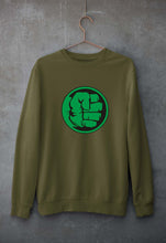 Load image into Gallery viewer, Hulk Unisex Sweatshirt for Men/Women-Olive Green-Ektarfa.online
