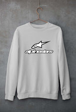 Load image into Gallery viewer, Alpinestars Unisex Sweatshirt for Men/Women-S(40 Inches)-Grey Melange-Ektarfa.online
