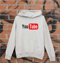 Load image into Gallery viewer, YouTube Unisex Hoodie for Men/Women-Grey Melange-Ektarfa.online

