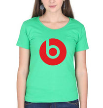 Load image into Gallery viewer, Beats T-Shirt for Women-flag green-Ektarfa.online
