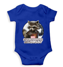 Load image into Gallery viewer, Rocket Raccoon Kids Romper Kids Romper For Baby Boy/Girl-0-5 Months(18 Inches)-Royal Blue-Ektarfa.online
