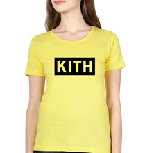 Load image into Gallery viewer, Kith T-Shirt for Women-Yellow-Ektarfa.online
