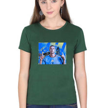 Load image into Gallery viewer, Erling Haaland T-Shirt for Women-Dark Green-Ektarfa.online
