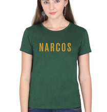 Load image into Gallery viewer, Narcos T-Shirt for Women-Dark Green-Ektarfa.online
