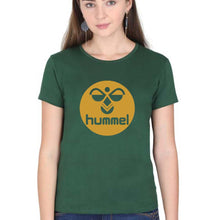 Load image into Gallery viewer, Hummel T-Shirt for Women-Dark Green-Ektarfa.online
