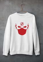 Load image into Gallery viewer, Flash Superhero Unisex Sweatshirt for Men/Women-White-Ektarfa.online
