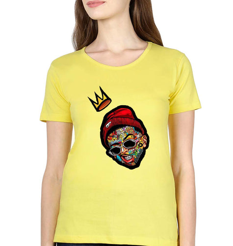MC Stan T-Shirt for Women-Yellow-Ektarfa.online