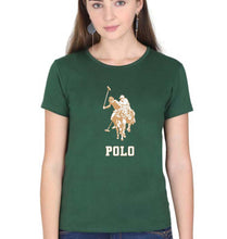 Load image into Gallery viewer, Polo T-Shirt for Women-Dark Green-Ektarfa.online
