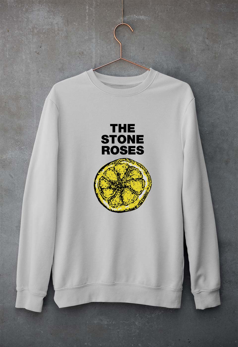 The Stone Roses Unisex Sweatshirt for Men/Women-Grey Melange-Ektarfa.online