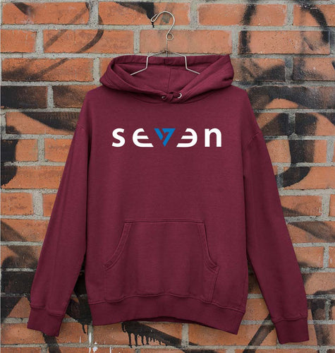 Seven MS Dhoni Unisex Hoodie for Men/Women-Maroon-Ektarfa.online