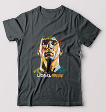 Load image into Gallery viewer, Lionel Messi T-Shirt for Men-Steel grey-Ektarfa.online
