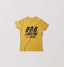 Load image into Gallery viewer, Dad I Love You 3000 Kids T-Shirt for Boy/Girl-Golden Yellow-Ektarfa.online
