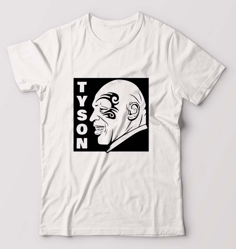Mike Tyson T-Shirt for Men-White-Ektarfa.online
