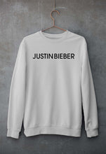 Load image into Gallery viewer, Justin Bieber Unisex Sweatshirt for Men/Women-S(40 Inches)-Grey Melange-Ektarfa.online
