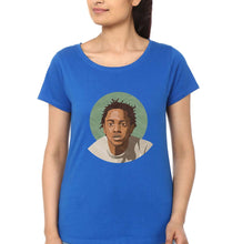 Load image into Gallery viewer, Kendrick Lamar T-Shirt for Women-Royal Blue-Ektarfa.online
