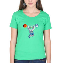 Load image into Gallery viewer, Gym T-Shirt for Women-flag green-Ektarfa.online
