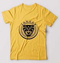 Load image into Gallery viewer, Jaguar T-Shirt for Men-Golden Yellow-Ektarfa.online
