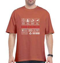 Load image into Gallery viewer, Food Oversized T-Shirt for Men-Coral-Ektarfa.online
