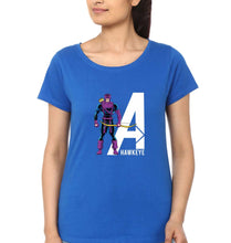 Load image into Gallery viewer, Hawkeye T-Shirt for Women-Royal Blue-Ektarfa.online
