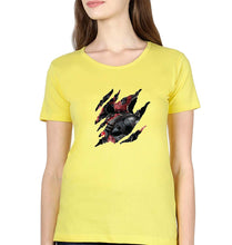 Load image into Gallery viewer, Deadpool T-Shirt for Women-Yellow-Ektarfa.online
