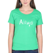 Load image into Gallery viewer, Harry Potter T-Shirt for Women-flag green-Ektarfa.online
