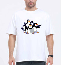 Load image into Gallery viewer, Penguins of Madagascar Oversized T-Shirt for Men-White-Ektarfa.online
