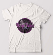 Load image into Gallery viewer, Deep Purple T-Shirt for Men-White-Ektarfa.online
