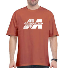 Load image into Gallery viewer, Muscletech Oversized T-Shirt for Men-Golden Yellow-Ektarfa.online
