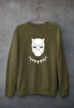 Load image into Gallery viewer, Black Panther Superhero Unisex Sweatshirt for Men/Women-Olive Green-Ektarfa.online
