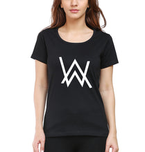 Load image into Gallery viewer, Alan Walker T-Shirt for Women-Black-Ektarfa.online
