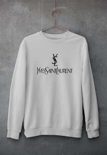 YSL Unisex Sweatshirt for Men/Women-Grey Melange-Ektarfa.online