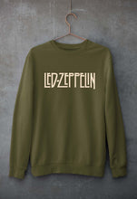Load image into Gallery viewer, Led Zeppelin Unisex Sweatshirt for Men/Women-Olive Green-Ektarfa.online
