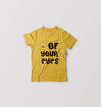 Load image into Gallery viewer, Star Of Your Eye Kids T-Shirt for Boy/Girl-Golden Yellow-Ektarfa.online

