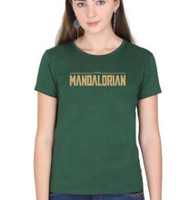 Load image into Gallery viewer, The Mandalorian T-Shirt for Women-Dark Green-Ektarfa.online
