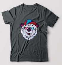 Load image into Gallery viewer, Bear T-Shirt for Men-Steel Grey-Ektarfa.online
