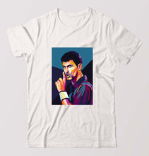 Load image into Gallery viewer, Novak Djokovic Tennis T-Shirt for Men-White-Ektarfa.online
