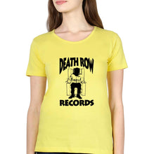 Load image into Gallery viewer, Death Row Records T-Shirt for Women-Yellow-Ektarfa.online
