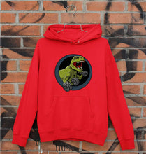 Load image into Gallery viewer, Angry T-Rex Gym Unisex Hoodie for Men/Women-Red-Ektarfa.online

