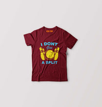 Load image into Gallery viewer, Bowling T-Shirt for Boy/Girl-Maroon-Ektarfa.online
