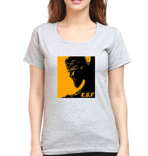 Load image into Gallery viewer, KGF T-Shirt for Women-Grey Melange-Ektarfa.online
