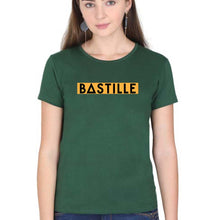 Load image into Gallery viewer, Bastille T-Shirt for Women-Dark Green-Ektarfa.online
