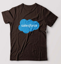 Load image into Gallery viewer, Salesforce T-Shirt for Men-Coffee Brown-Ektarfa.online
