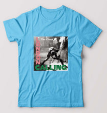 Load image into Gallery viewer, London Calling T-Shirt for Men-Light Blue-Ektarfa.online
