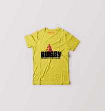 Load image into Gallery viewer, Rugby Kids T-Shirt for Boy/Girl-Yellow-Ektarfa.online
