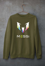 Load image into Gallery viewer, Messi Unisex Sweatshirt for Men/Women-Olive Green-Ektarfa.online
