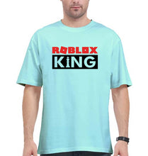 Load image into Gallery viewer, Roblox Oversized T-Shirt for Men-Mint-Ektarfa.online
